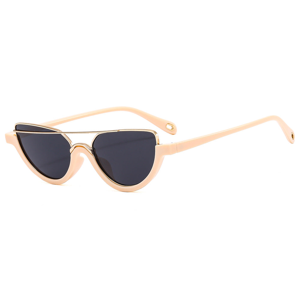 Gafas de sol de Half Frame Candy Color PC al por mayor
